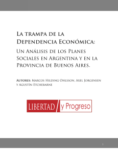 Un análisis de los planes sociales en Argentina y en