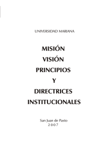 mision vision para pdf