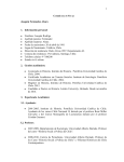 currículum vitae - Facultad de Comunicaciones y Humanidades