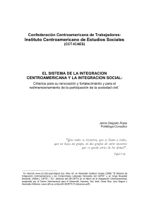 Integracion Centroamericana-ICAES