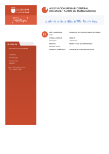 ASOCIACION REMAR CENTRAL (REHABILITACION DE