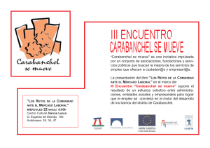 III Encuentro Carabanchel se Mueve