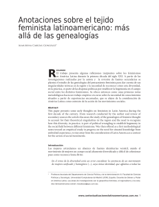 Anotaciones sobre el tejido feminista latinoamericano: más allá de
