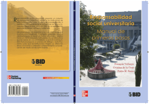 Responsabilidad social universitaria: manual de primeros pasos