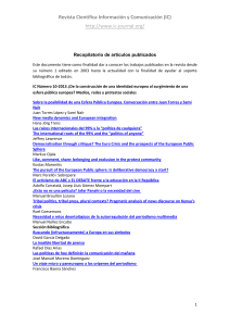 Revista Científica Información y Comunicación (IC) http://www.ic