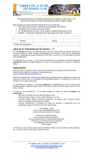 4a Caminata por la Lectura