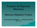 Mexican Migration Project