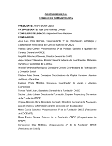 Composici&oacute;n de los Consejos de Administraci&oacute;n