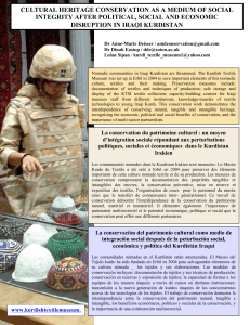 cultural heritage conservation as a medium of social integrity after