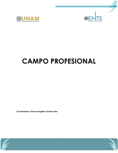 Campo profesional - Escuela Nacional de Trabajo Social