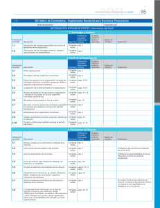 G3 Indice de Contenidos - Suplemento Sectorial para Servicios