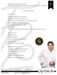 Currículum Vitae - Jorge R de la Gala