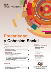 Precariedad y Cohesión Social - Solidarios para el Desarrollo