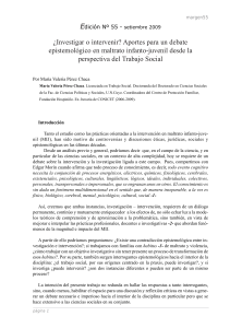 ¿Investigar o intervenir? - Portal Margen de Trabajo Social y