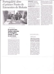 Portugalete abre el primer Punto de Encuentro de Bizkaia
