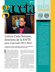 Leticia Cano Soriano, directora de la ENTS