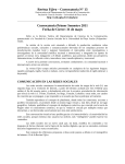 Revista F@ro – Convocatoria N° 13