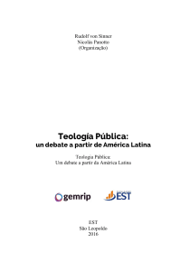 Teología Pública: um debate a partir de América Latina