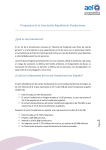 Propuestas de la Asociación Española de Fundaciones ¿Qué es