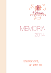 Memoria Social 2014 - Fundación El Sembrador