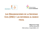 Reformas al marco fiscal de Organizaciones de la Sociedad Civil