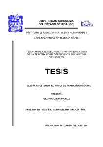 Abandono del adulto mayor en la casa