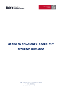 grado en relaciones laborales