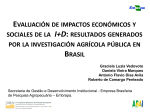 evaluación de impactos económicos y sociales de la i+d