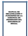 Promocion del Desarrollo Social - Municipalidad Provincial de Ica