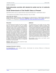 Determinantes sociales del estado de salud oral - Medisur