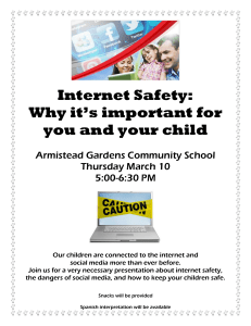 Internet Safety - Baltimore City Public Schools