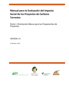Manual for the Social Impact Assessment of Land
