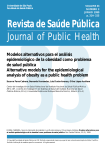 Revista de Saúde Pública Journal of Public Health