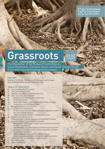 Grassroots - International Sociological Association