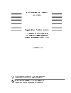 Regulación y Políticas Sociales - Inter