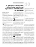El giro latinoamericano - Revistas de la Pontificia Universidad