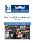 Plan Estratégico Institucional - Ministerio de Desarrollo Social