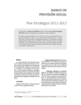 BANCO DE PREVISIÓN SOCIAL Plan Estratégico 2011-2015