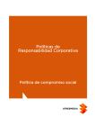 Políticas de Responsabilidad Corporativa