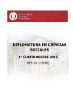 diplomatura en ciencias sociales - Universidad Nacional de Quilmes