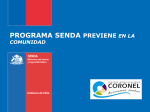 PROGRAMA SENDA PREVIENE EN LA