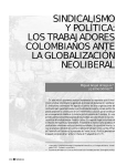 sindicalismo y política: los trabajadores colombianos ante la