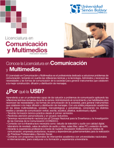 Comunicación y Multimedios