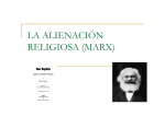 la alienación religiosa (marx)