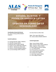 Congreso PreALAS - Universidad Nacional de la Patagonia Austral