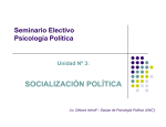 socialización política - Grupo de Psicología Política
