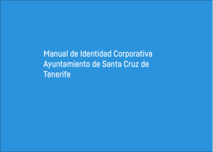 Manual de Identidad Corporativa Ayuntamiento de Santa Cruz de