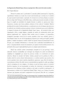 La Organización Barrial Tupac Amaru en perspectiva: Más acá de