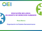 Educación Inclusiva: un asunto sobre derechos humanos