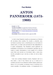 Paul Mattick (1960): Anton Pannekoek